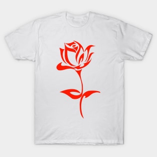 tribal rose T-Shirt